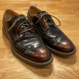 Men’s Sperry Gold Cup Bellingham Wing Tip Bronze Colored Oxford. Size 11.5.